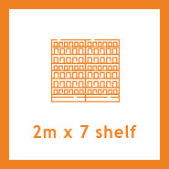 2m x 7 Shelf